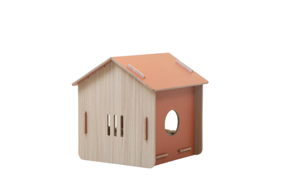 cat nest cat house dog house villa wooden luxury puppet Windsor blue S