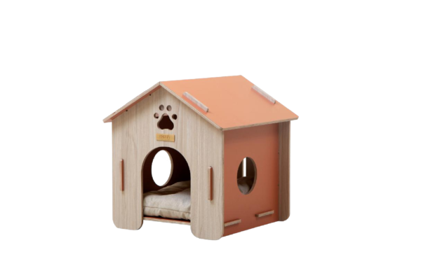 cat nest cat house dog house villa wooden luxury puppet Windsor blue S