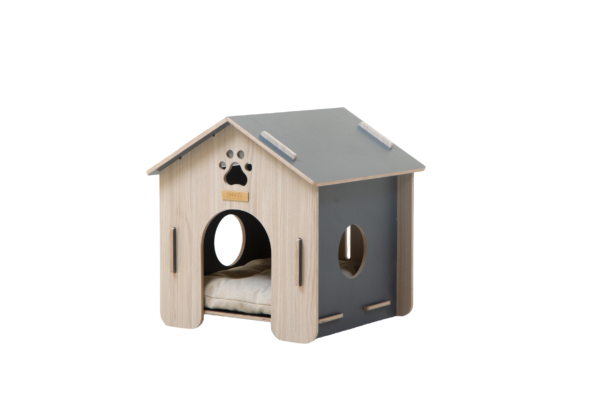 cat nest cat house dog house villa wooden luxury puppet Windsor blue S