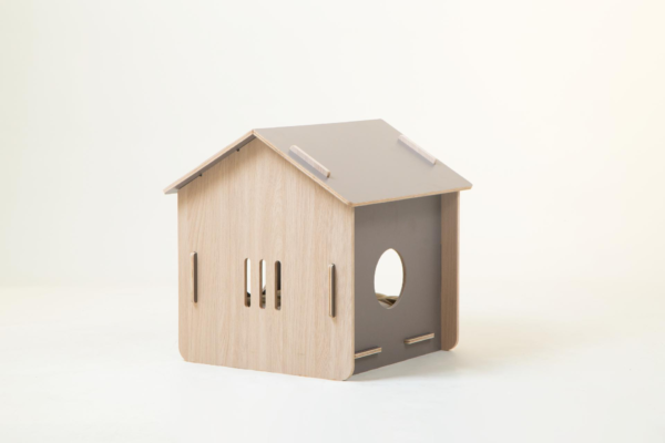 cat nest cat house dog house villa wooden luxury puppet Windsor blue S