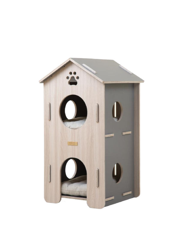 cat nest for all seasons, cat house,dog nest for all seasons, dog house,villa cattery, Windsor blue